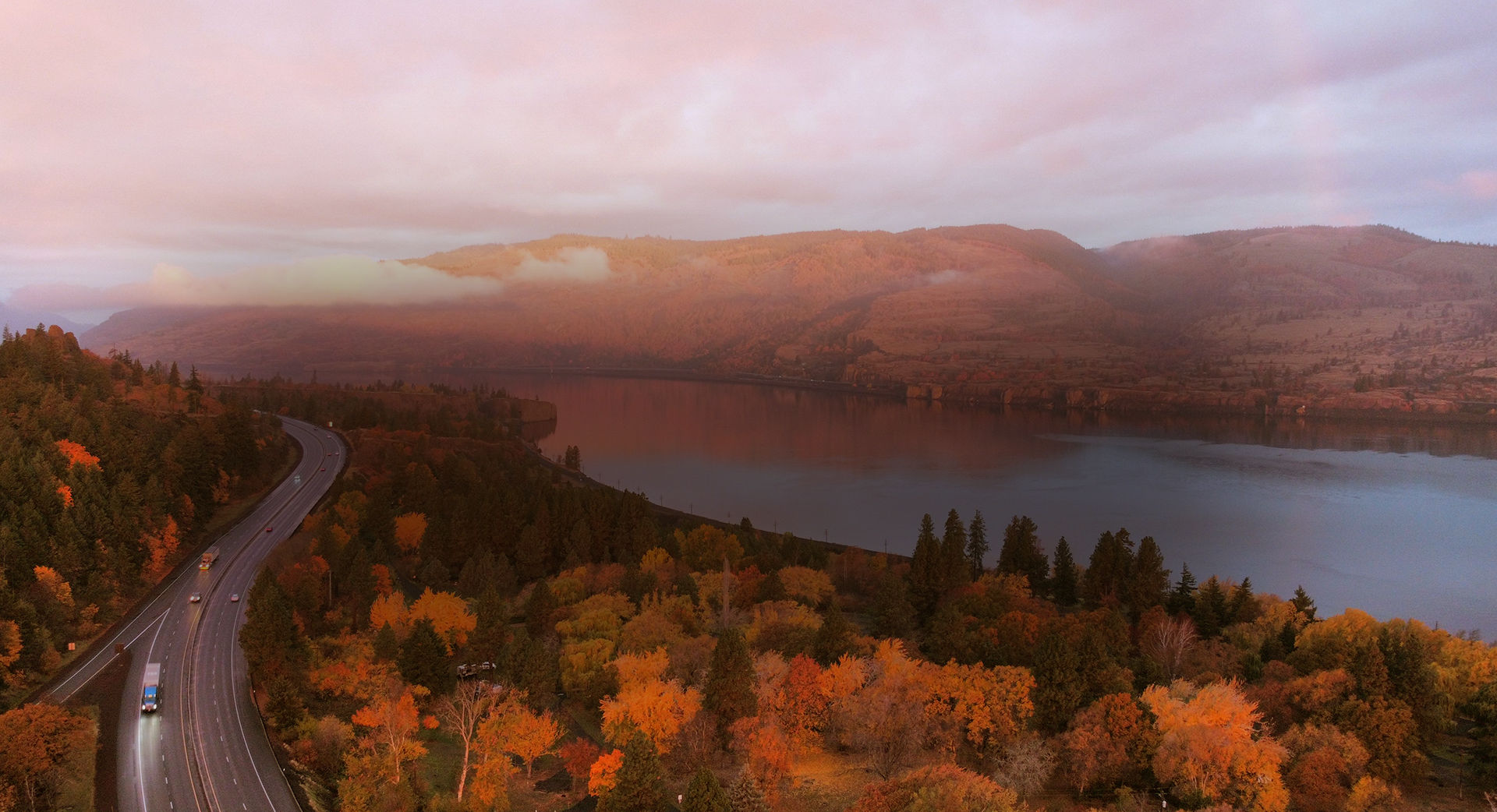 Columbia River Gorge in The Dalles, OR